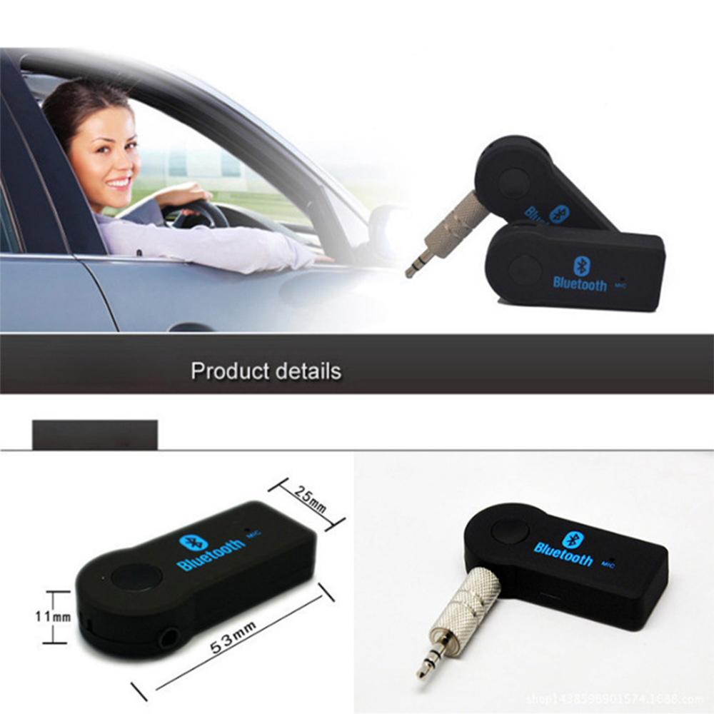 XY - JS02 Car Bluetooth Headset Receiver Adapter MP3 Multi-function Audio Headset